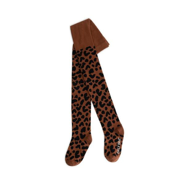 Daily Brat Dizzle tights brownie