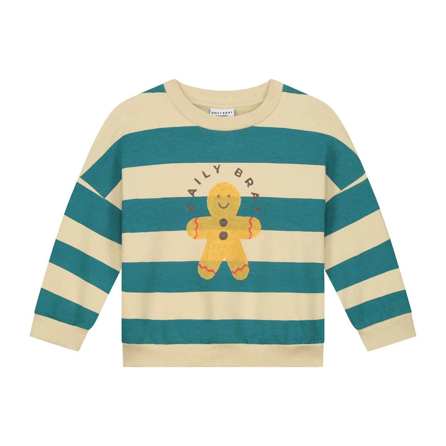 Daily Brat Sweet gingerman sweater gravel