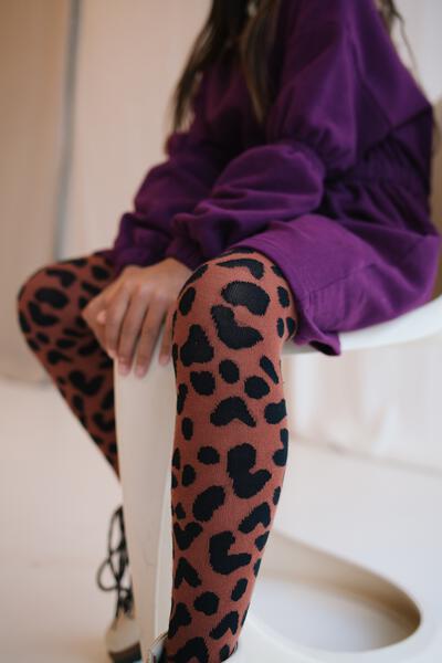 Dizzle tights brownie