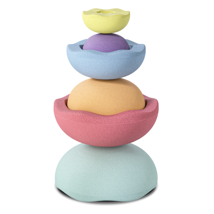 stapelstein inside rainbow pastel - 6st