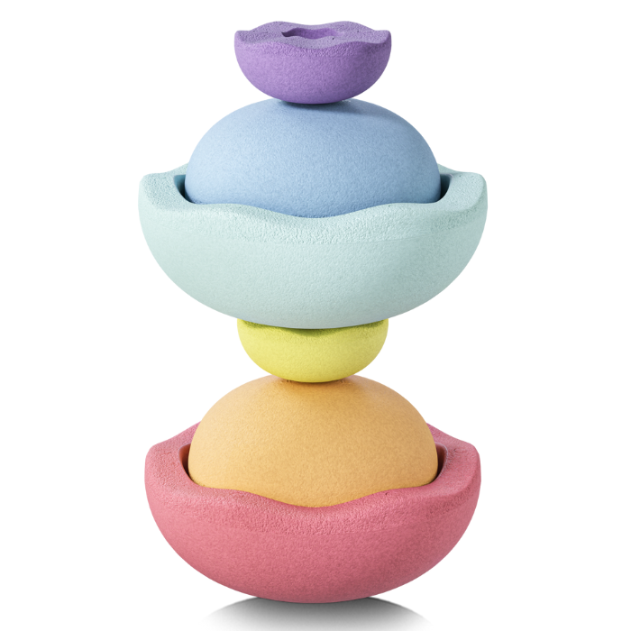 stapelstein inside rainbow pastel - 6st