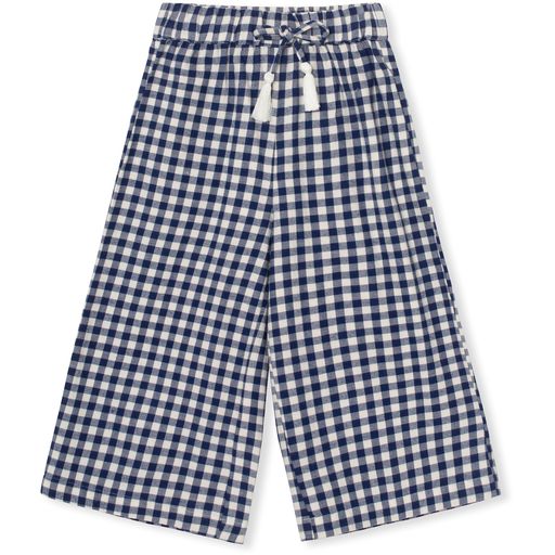 A Monday Copenhagen Jacki Pants Estate Blue Check