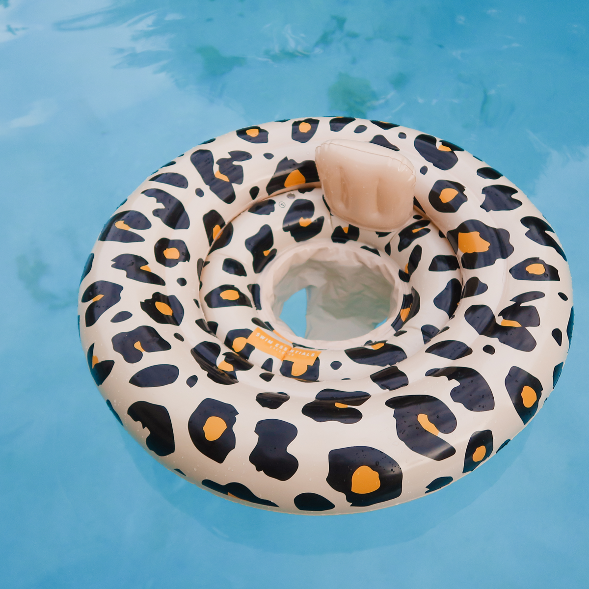 Baby float Beige Panterprint 0-1 jaar1