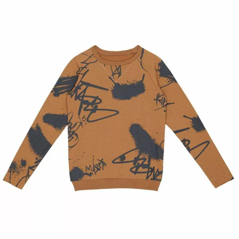 Crewneck Trui Cees Print Graffiti Printed