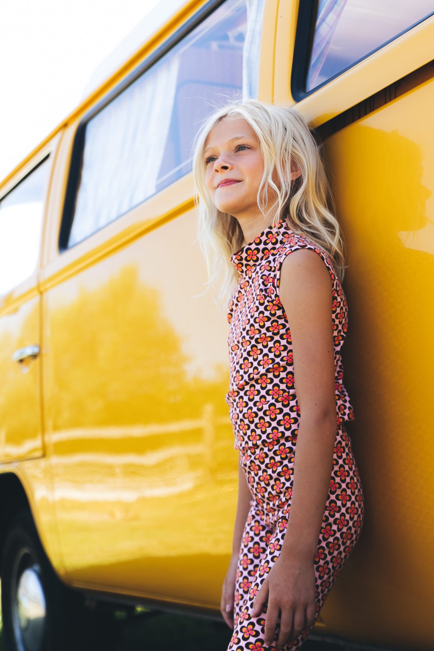 Febe top Retro Flower