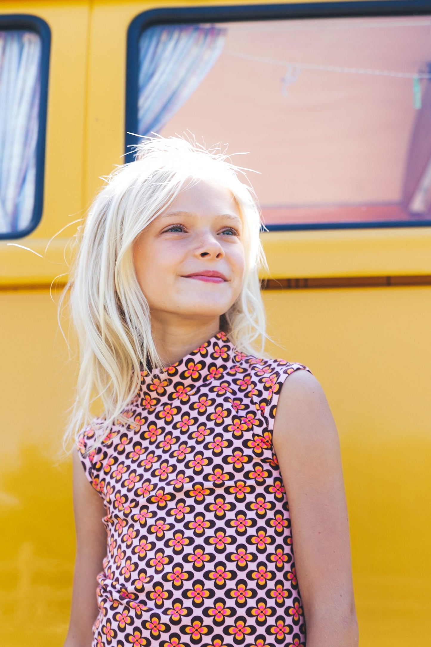 Febe top Retro Flower