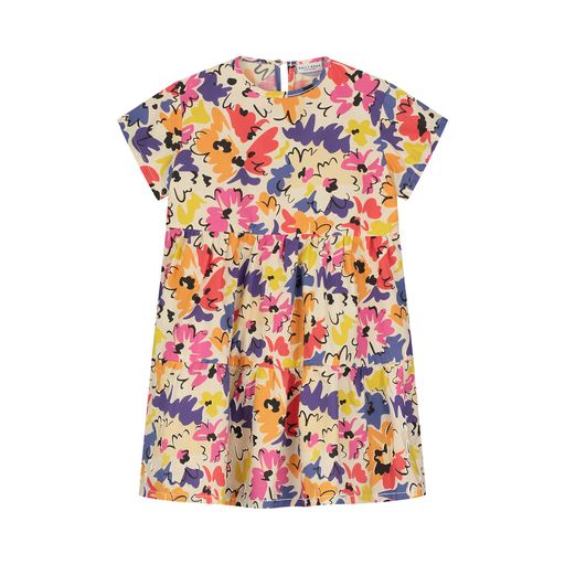 Augusta Dress Painted Flower