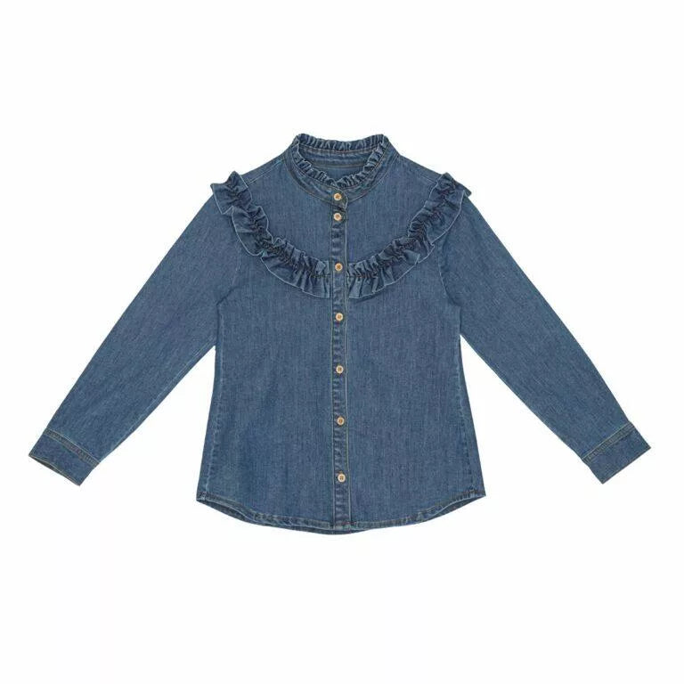 Ruffled Blouse Noor Denim