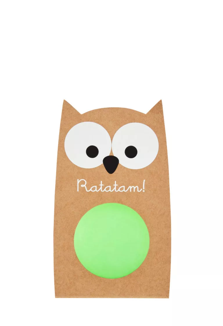 Owl Bouncy Ball Groen