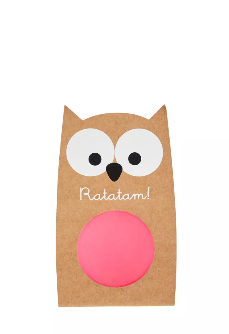 Owl Bouncy Ball Roze