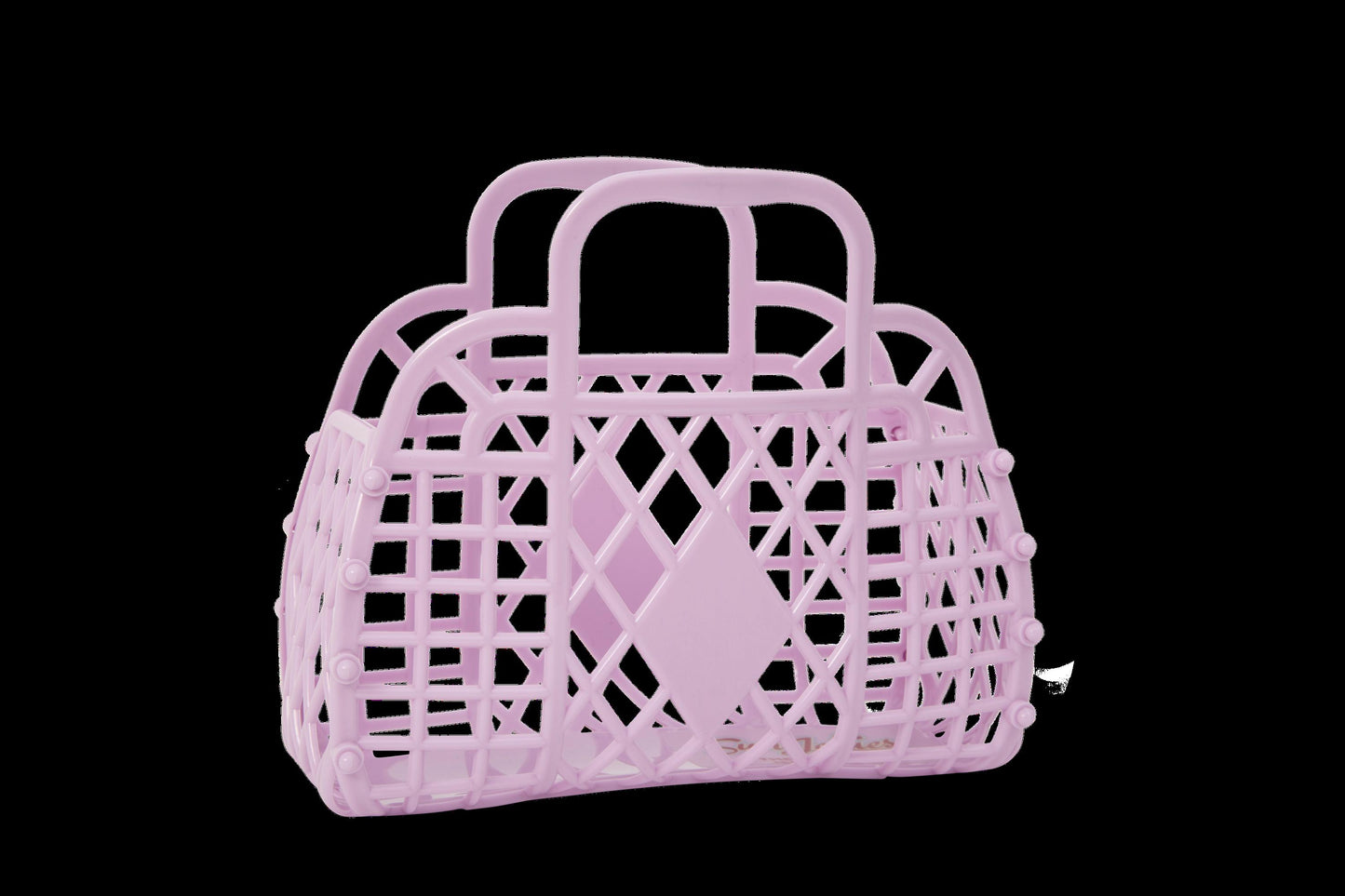 Sun Jellies Retro Basket - Mini Lilac
