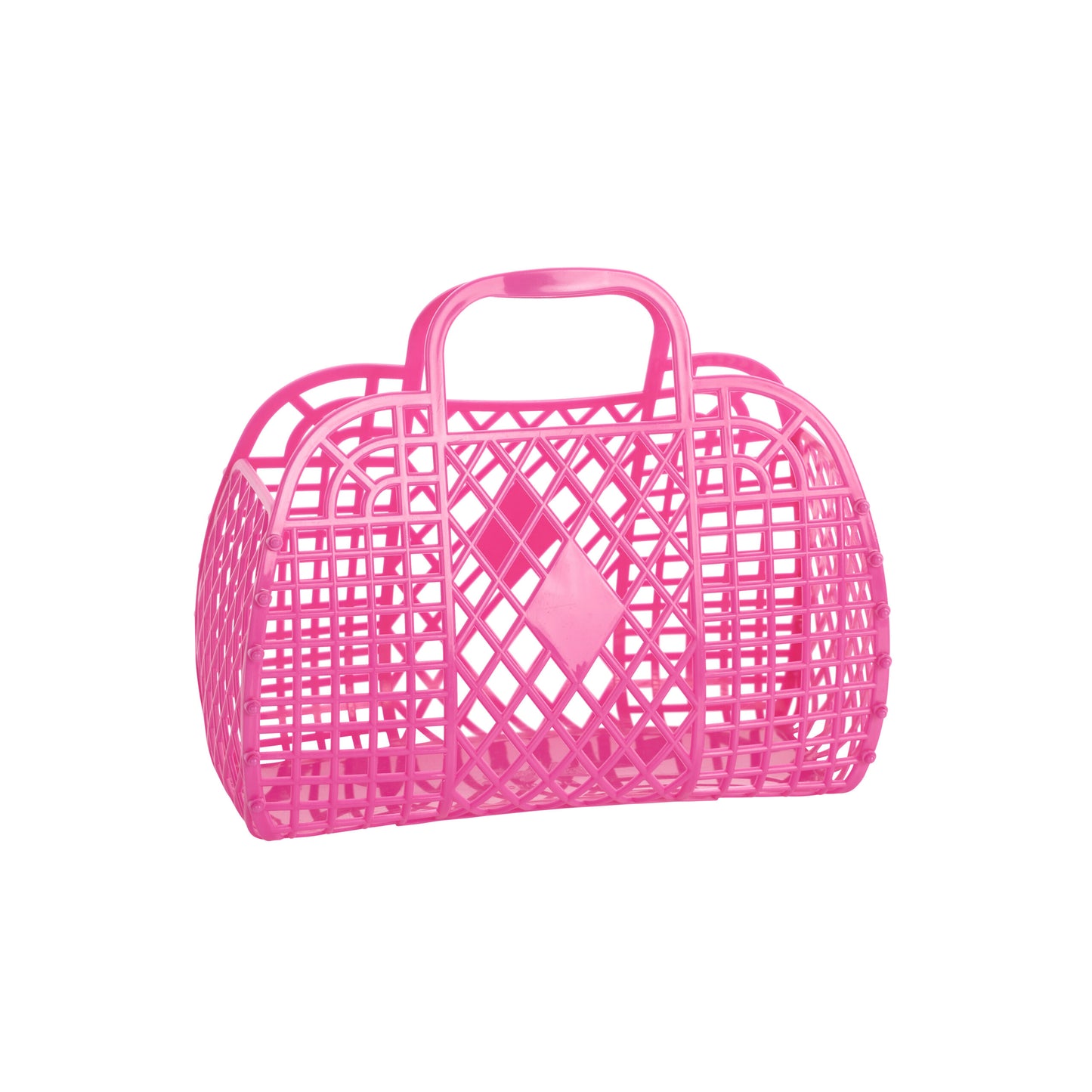 Sun Jellies Retro Basket - Small Berry