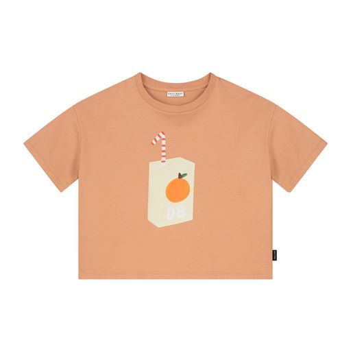 Daily Brat Drizzle Juice T-shirt Pale Stone