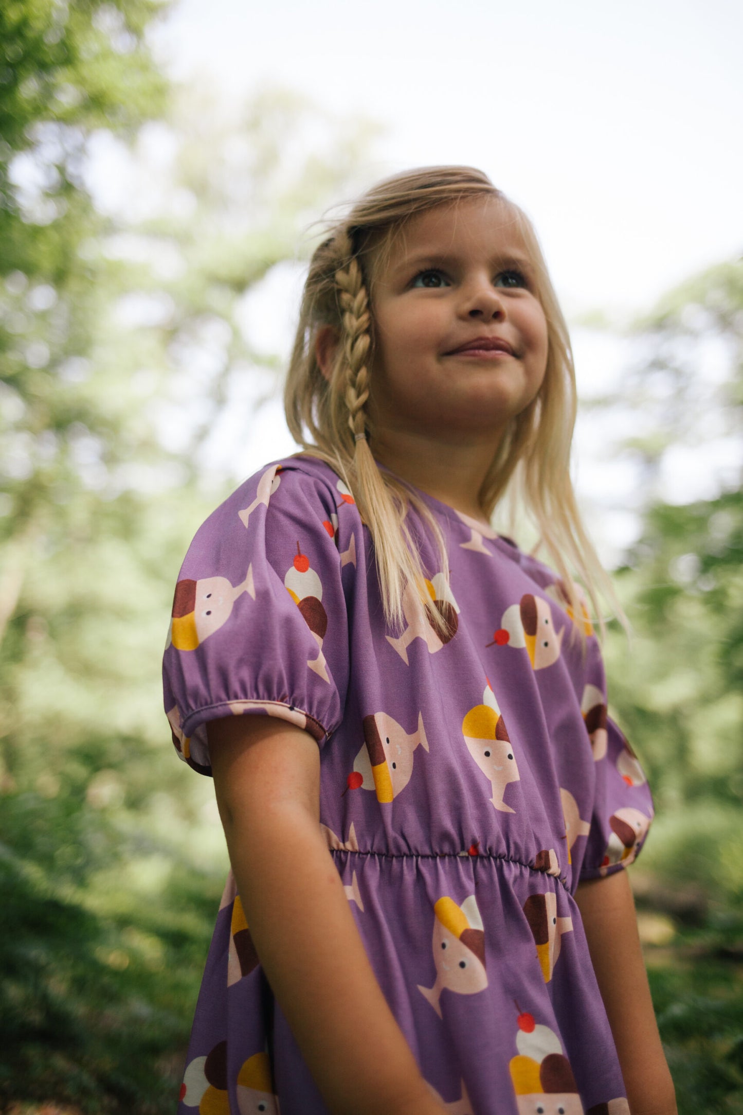 Happy Ice Dress Dusty Lavender