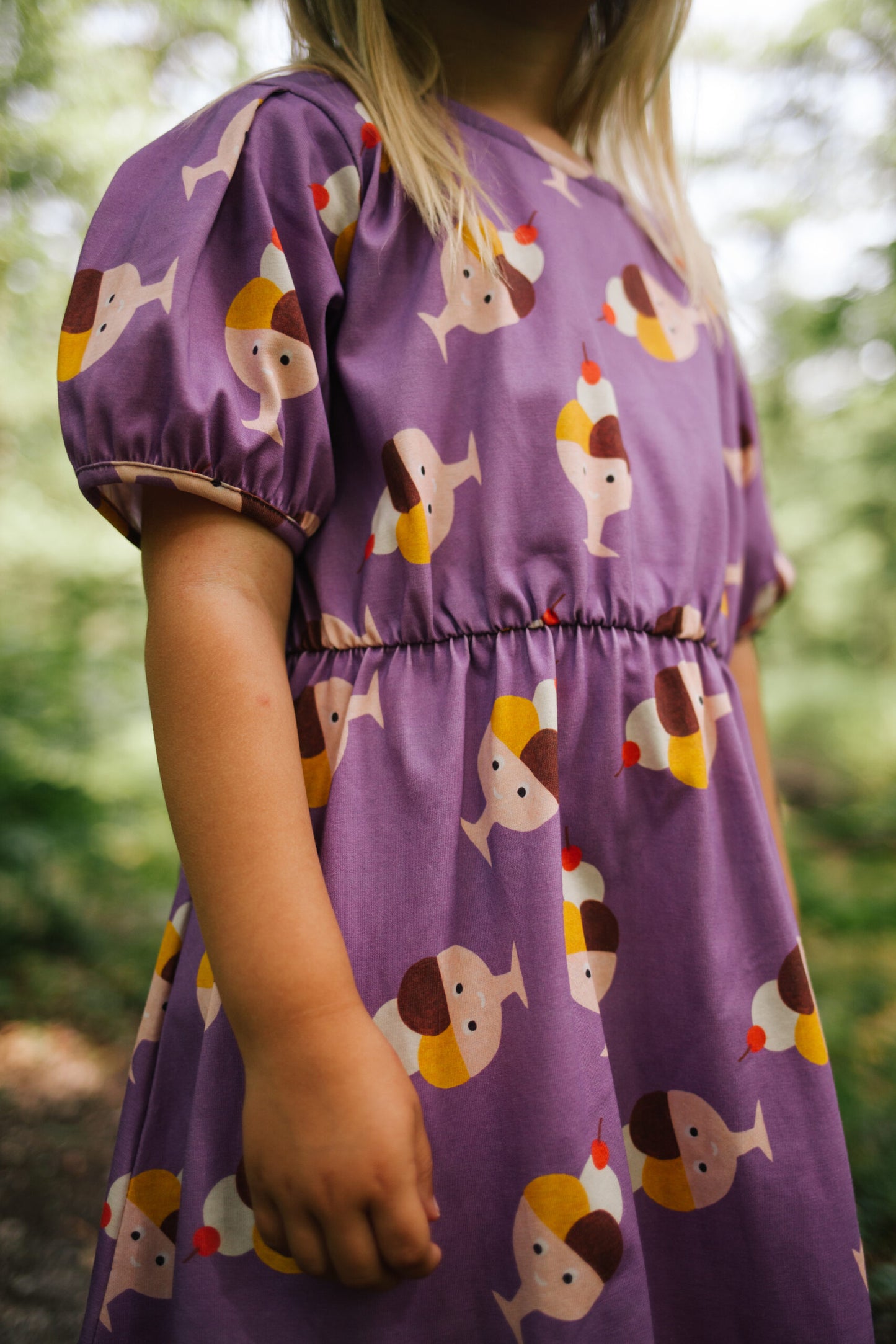 Happy Ice Dress Dusty Lavender