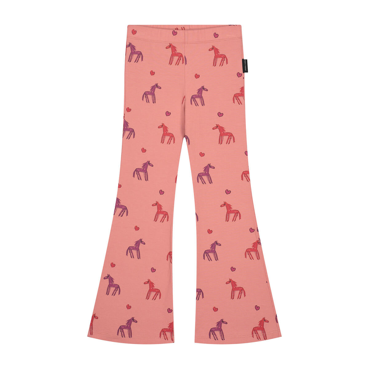 STARDUST HORSE FLARED PANTS OLD ROSE