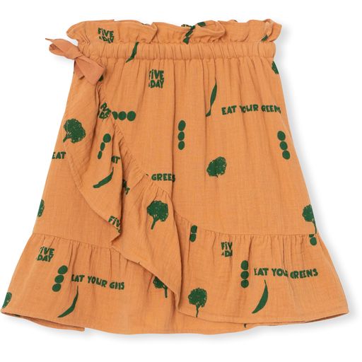A Monday in Copenhagen Alma Skirt Verdant Green Print