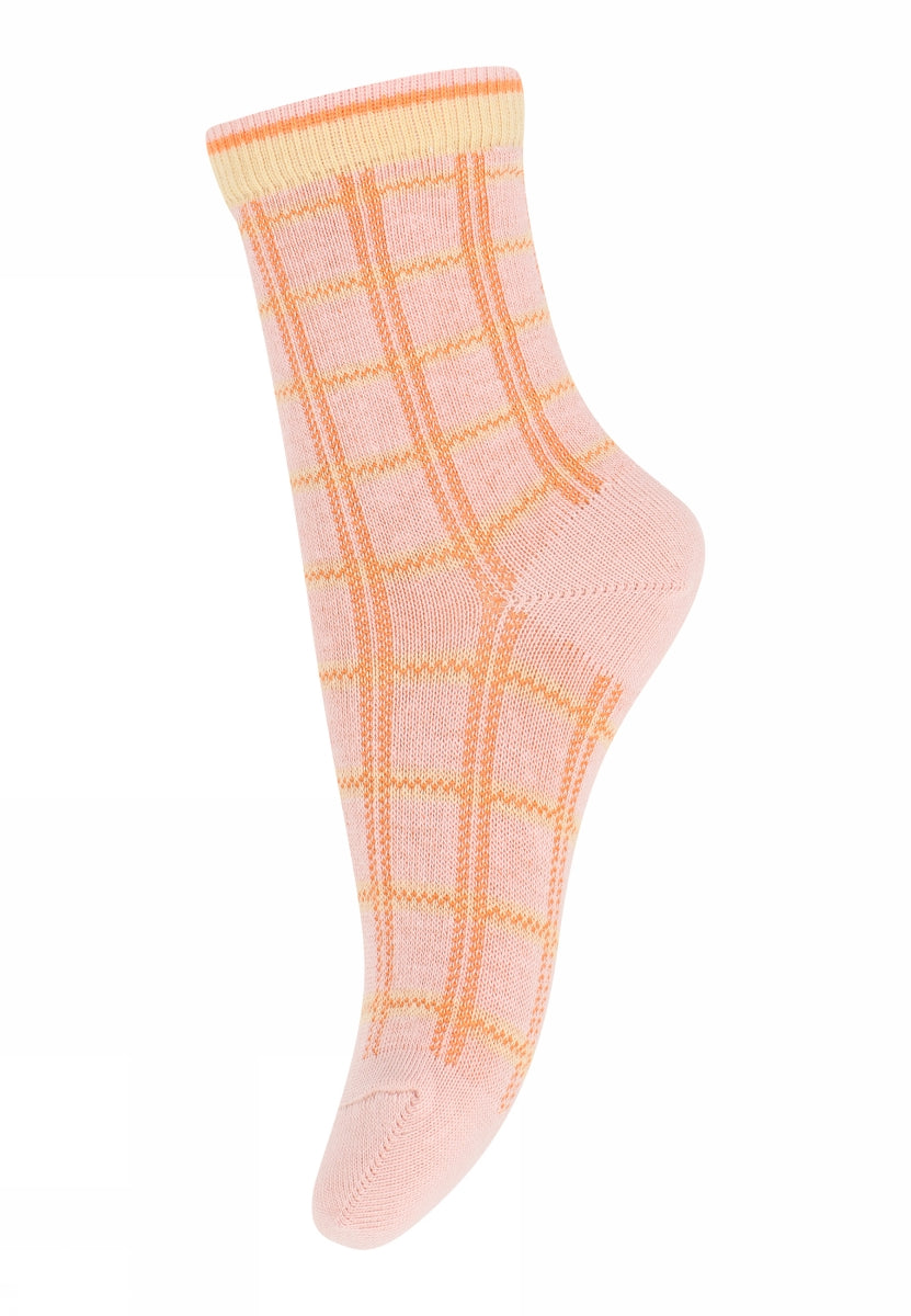 MP Denmark Elga socks 3156 Peach Pink
