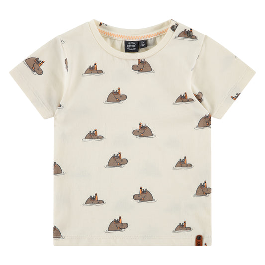 Babyface T-shirt Nijlpaard