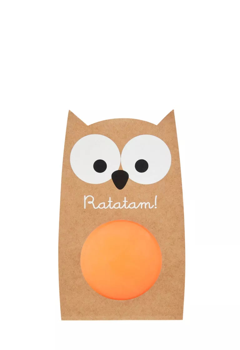 Owl Bouncy Ball Oranje